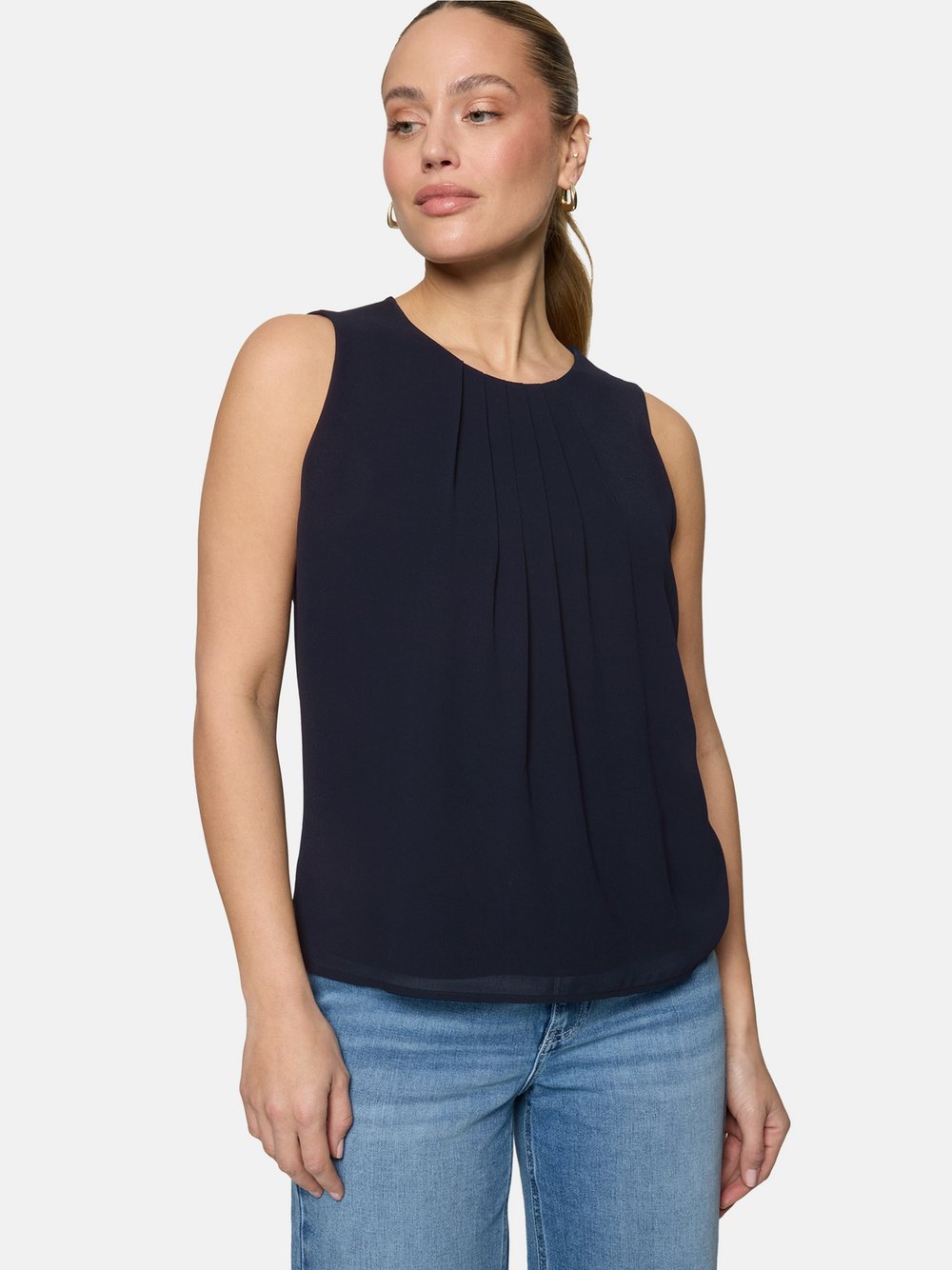 Thumbnail - zero Blusentop Damen blau, 40