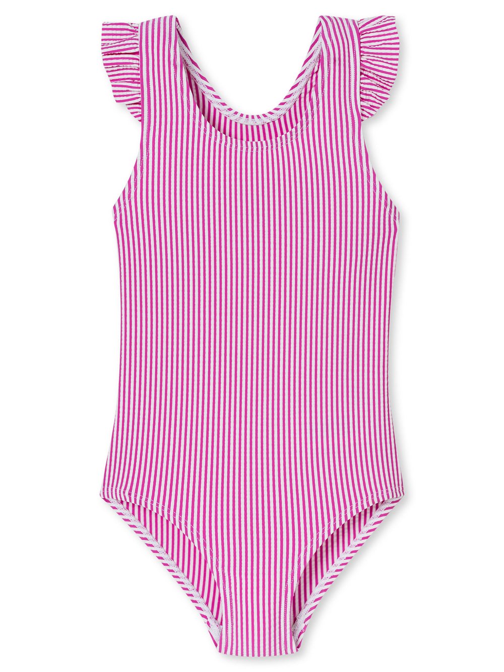 Schiesser Badeanzug  Mädchen pink gestreift, 92