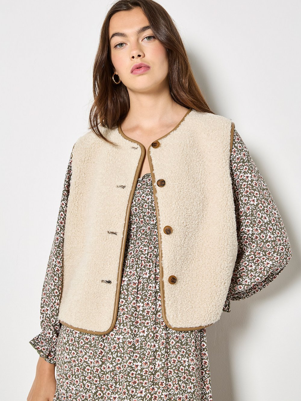 Apricot Wendeweste Damen mehrfarbig, 40