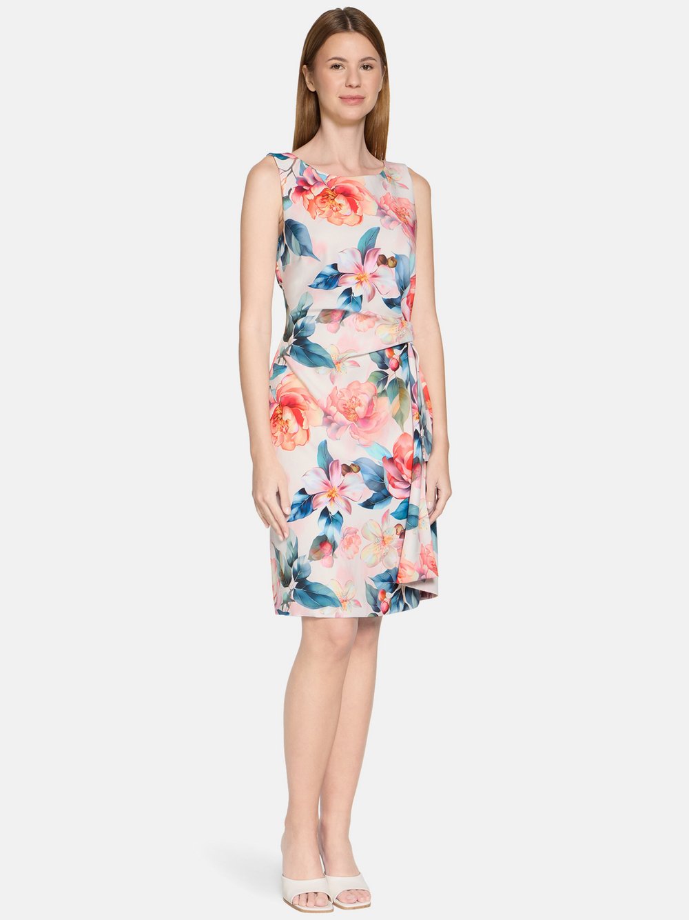 Vera Mont Cocktailkleid Damen rosa gemustert, 46