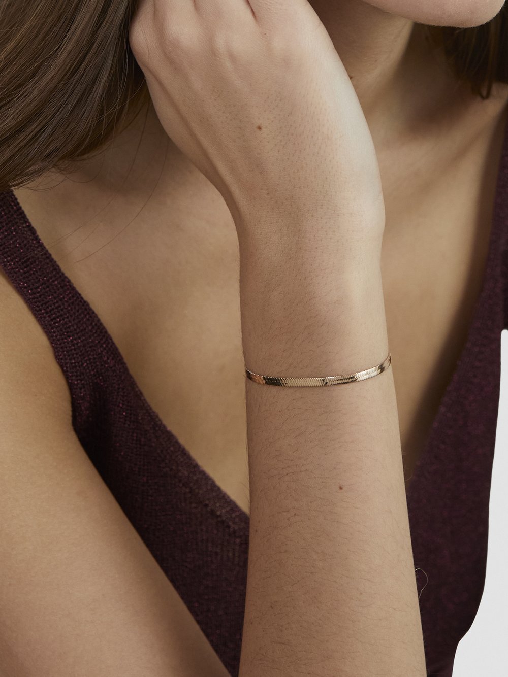 Thumbnail - s.Oliver Armband  Damen Edelstahl roségold, ONE SIZE