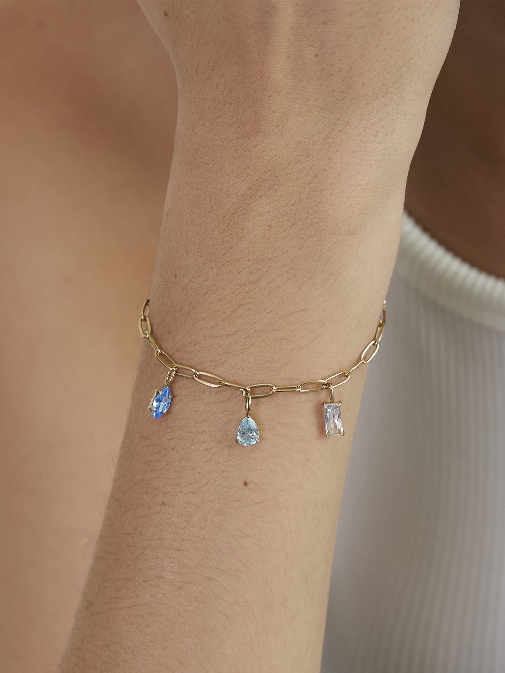 Thumbnail - s.Oliver Armband  Damen Edelstahl gold, ONE SIZE