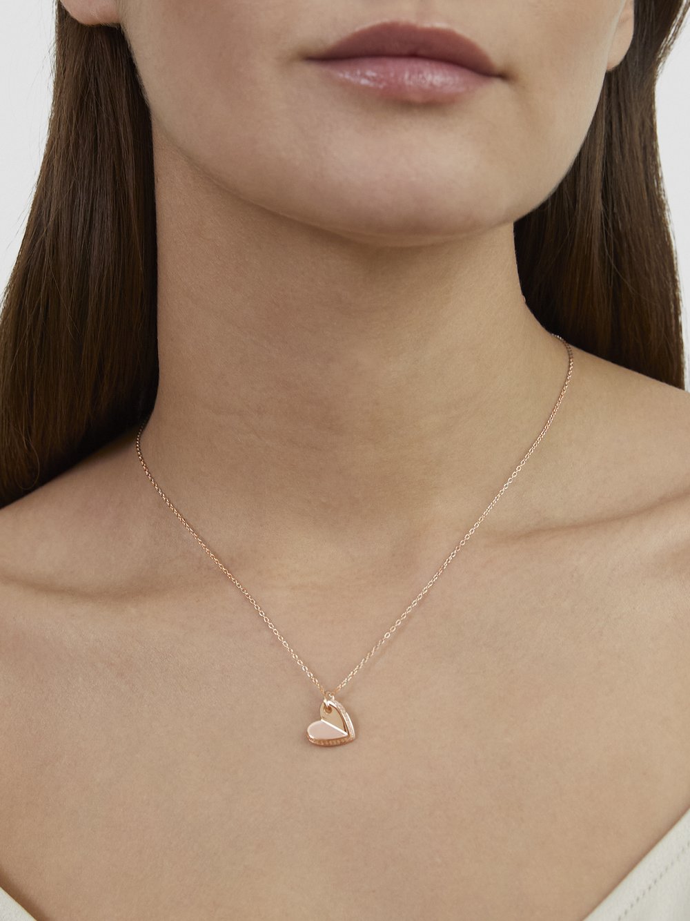 Thumbnail - s.Oliver Halskette  Damen Sterlingsilber roségold, ONE SIZE