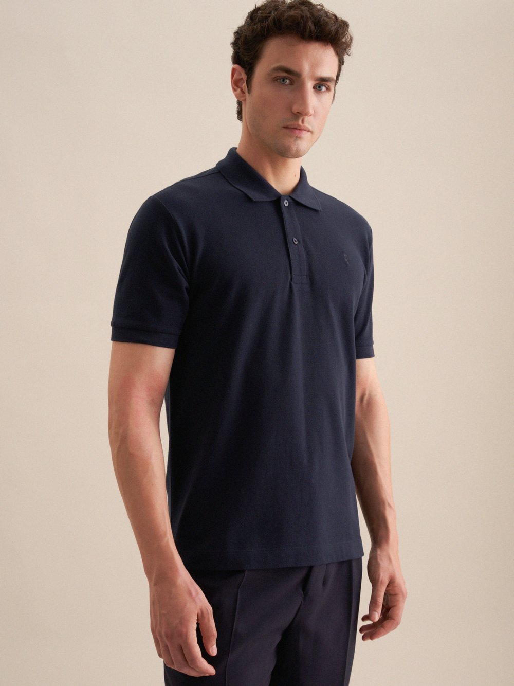 Thumbnail - Seidensticker Polo Herren Baumwolle blau, XXL