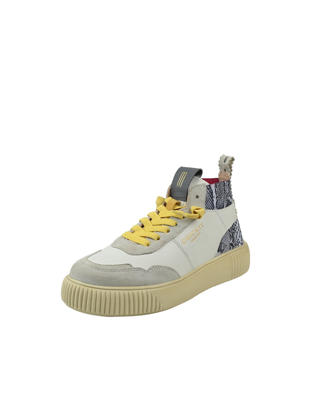 Thumbnail - Crickit Sneaker Damen Leder weiß bedruckt, 42