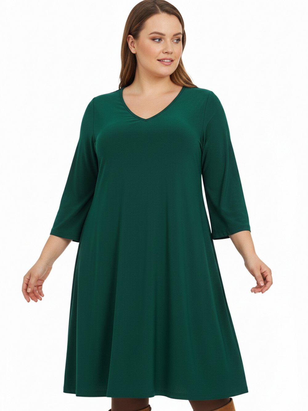 YOEK Kleid Damen grün, 54-56