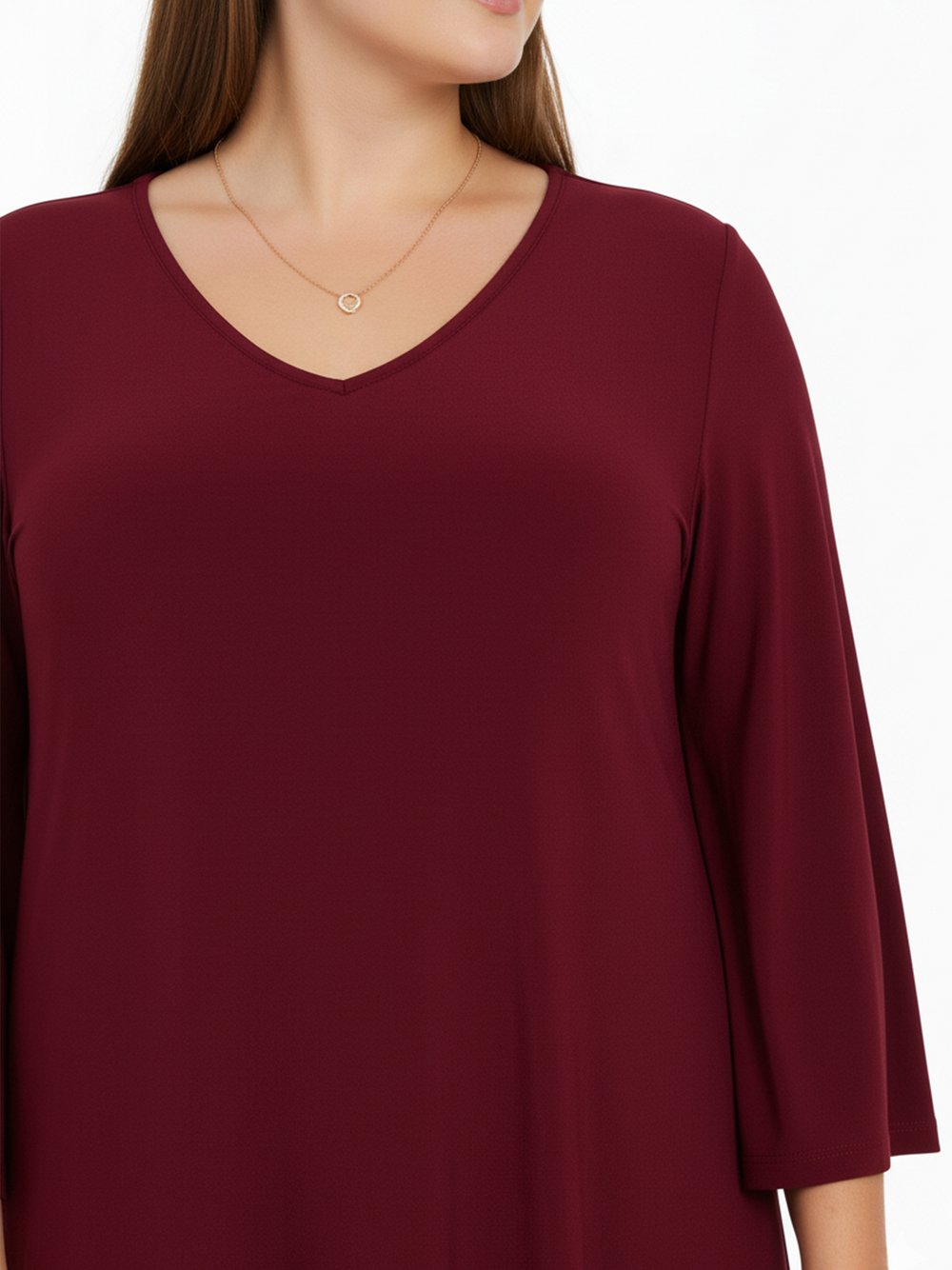 YOEK Kleid Damen rot, 42-44