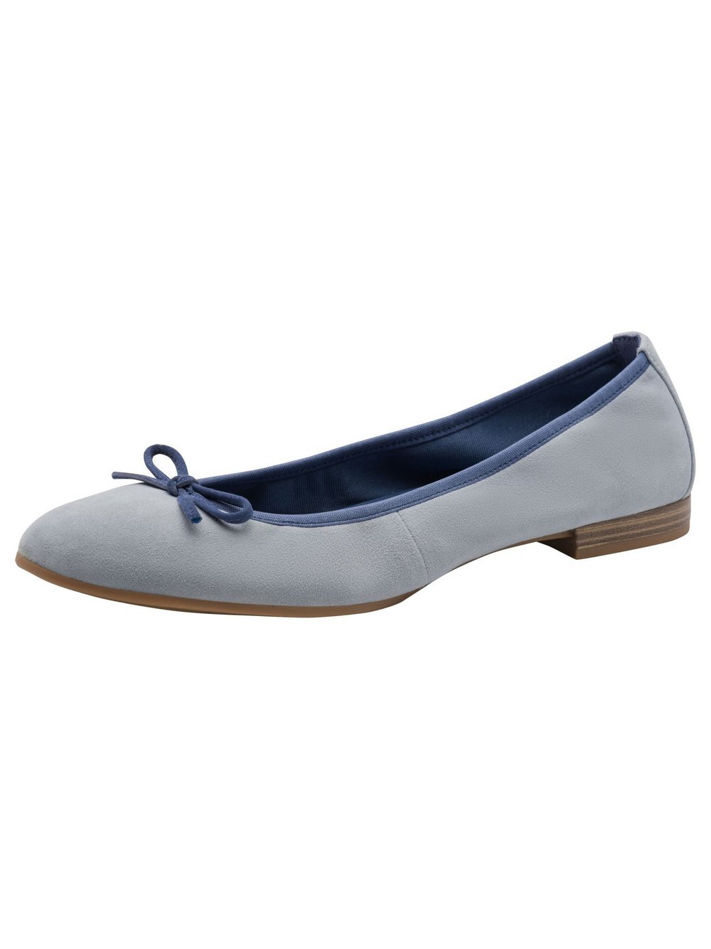 Tamaris Ballerina Damen Leder blau, 41