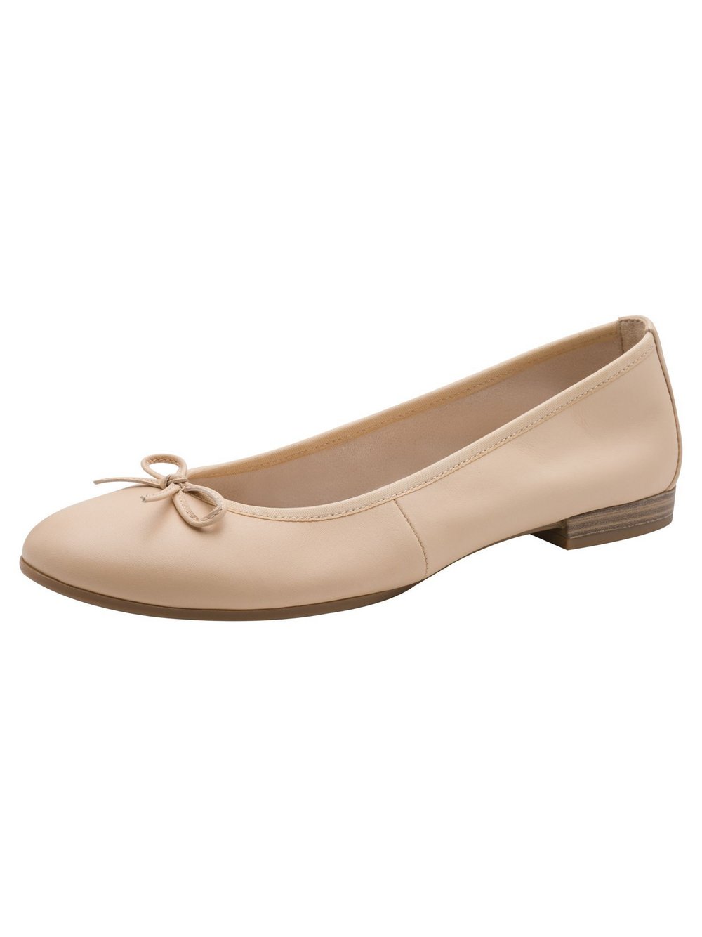 Tamaris Ballerina Damen Leder beige, 39