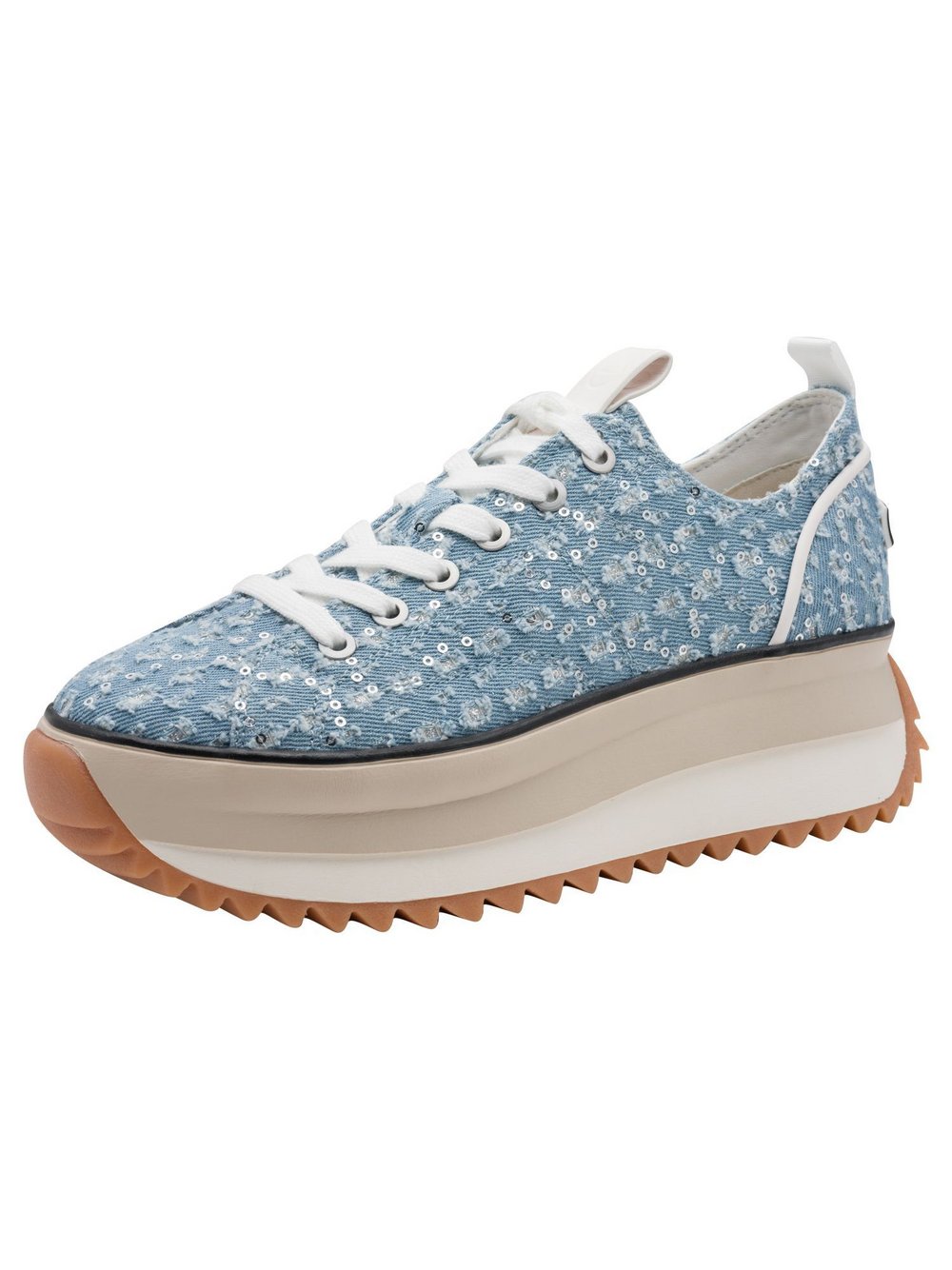 Tamaris Sneaker Damen Textil blau, 41
