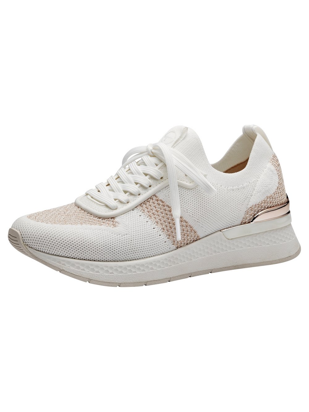Tamaris Sneaker Damen Textil weiß, 40