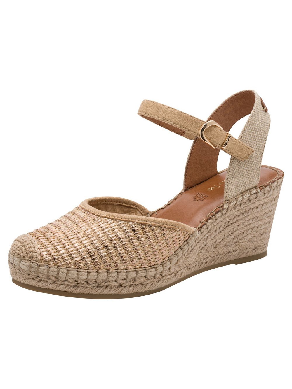 Tamaris Espadrilles Damen Leder mehrfarbig, 38