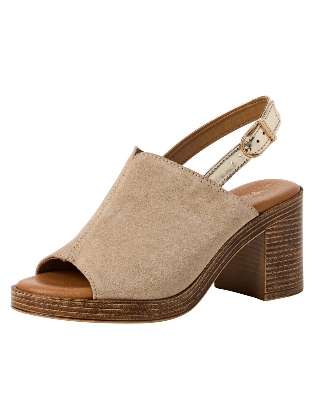 Thumbnail - Tamaris Sandalette Damen Leder beige, 37