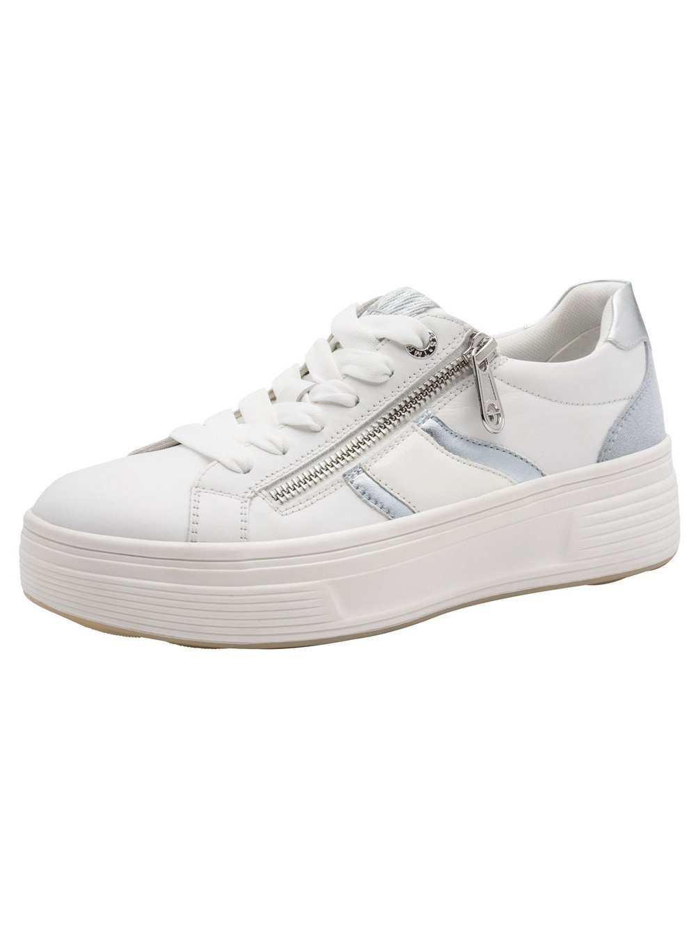 Tamaris Sneaker Damen Leder weiß, 40