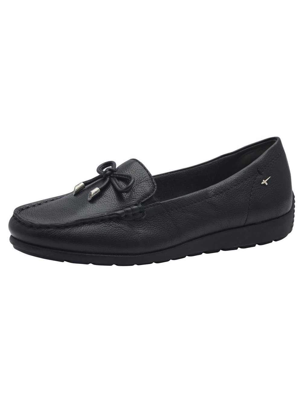 Tamaris Slipper Damen Leder schwarz, 38