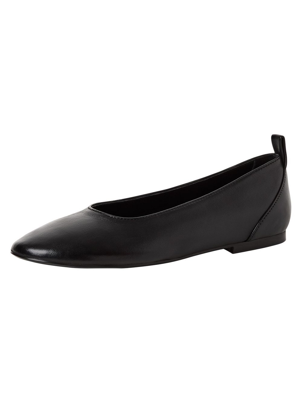 Tamaris Ballerina Damen Leder schwarz, 39