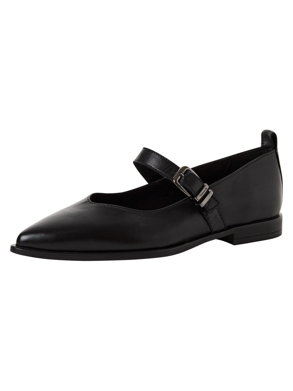 Tamaris Ballerina Damen Leder schwarz, 37