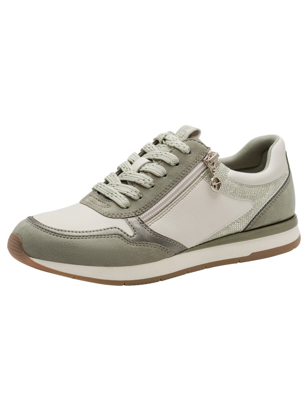 Thumbnail - Tamaris Sneaker Damen Textil grün, 41