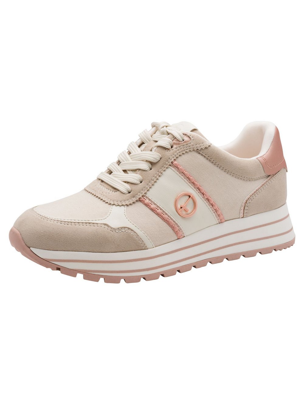 Tamaris Sneaker Damen Textil rosa, 39