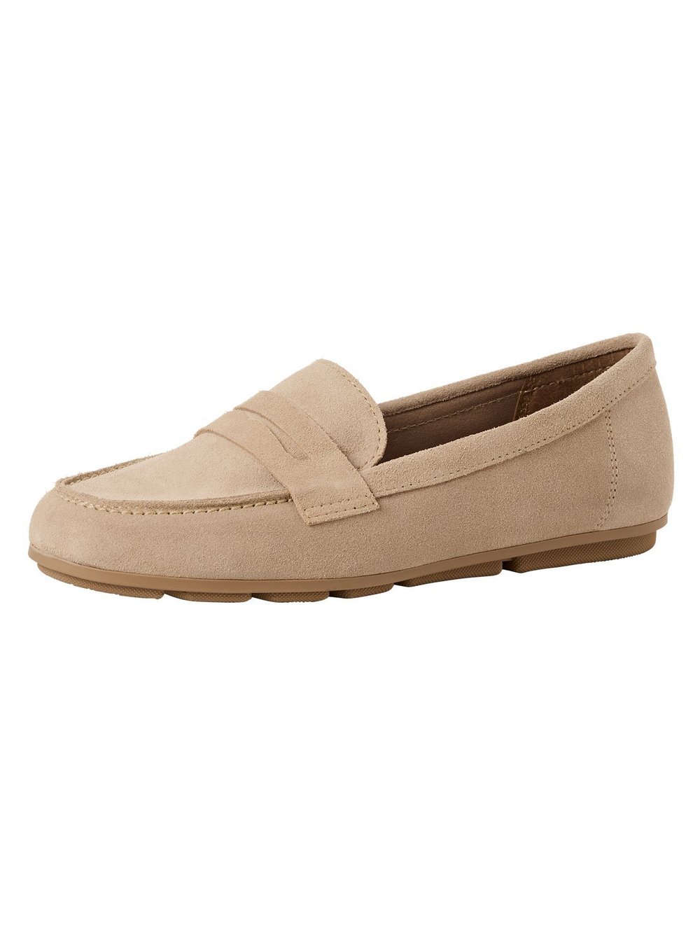 Tamaris Slipper Damen Leder beige, 39