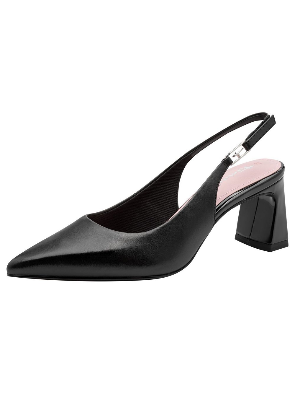 Tamaris Slingpumps Damen Leder schwarz, 35