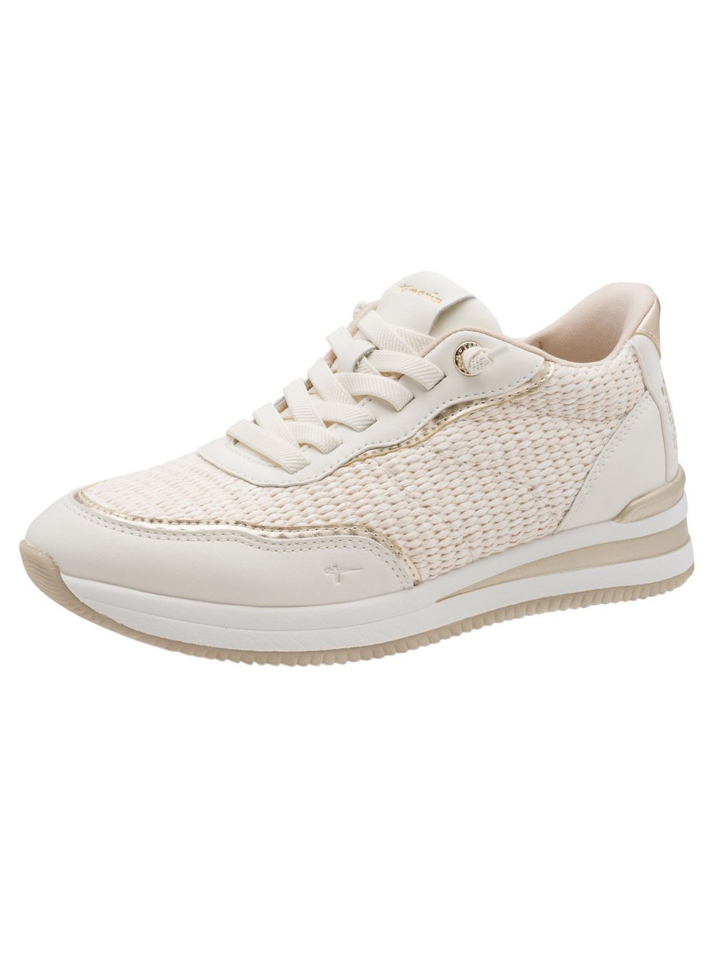 Tamaris Sneaker Damen Leder beige, 39
