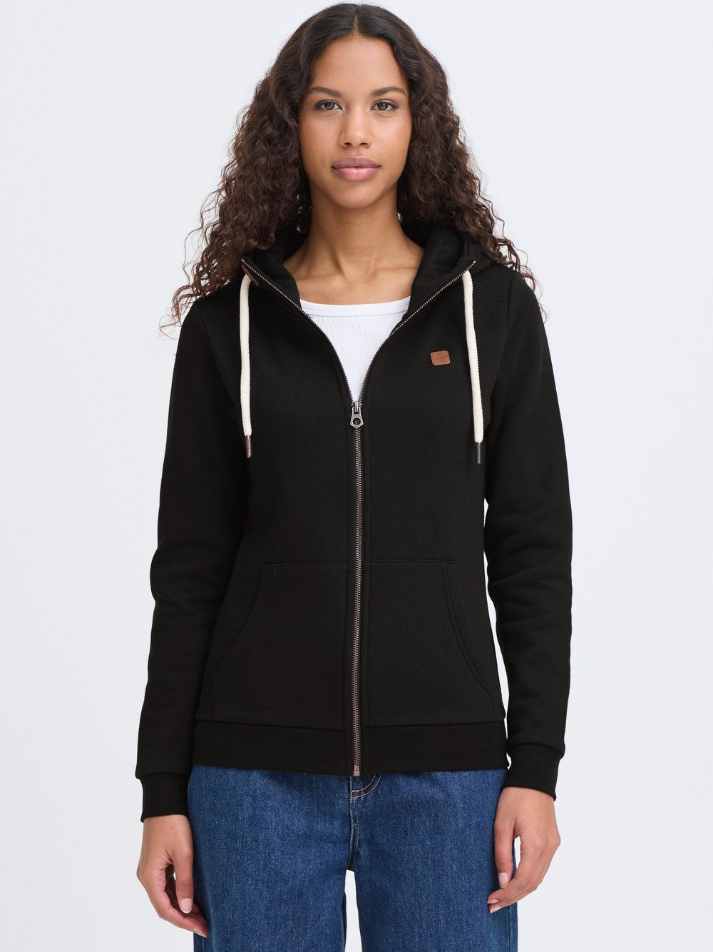 OXMO Kapuzenjacke Damen schwarz, L