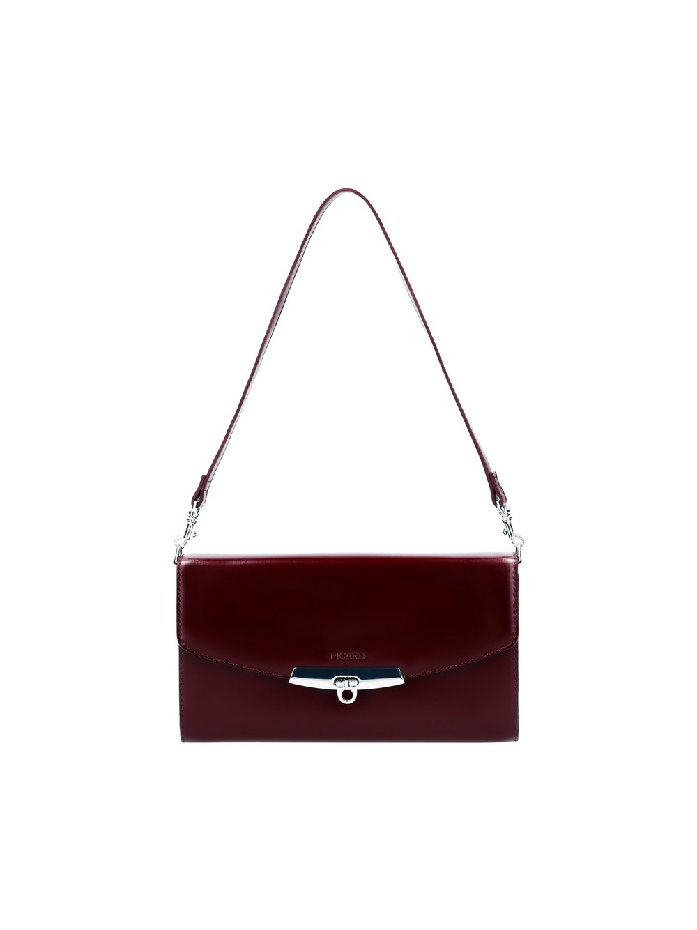 Thumbnail - PICARD Abendtasche Damen Leder rot strukturiert, ONE SIZE