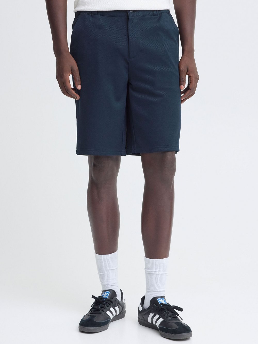 BLEND Chinoshorts Herren blau, M