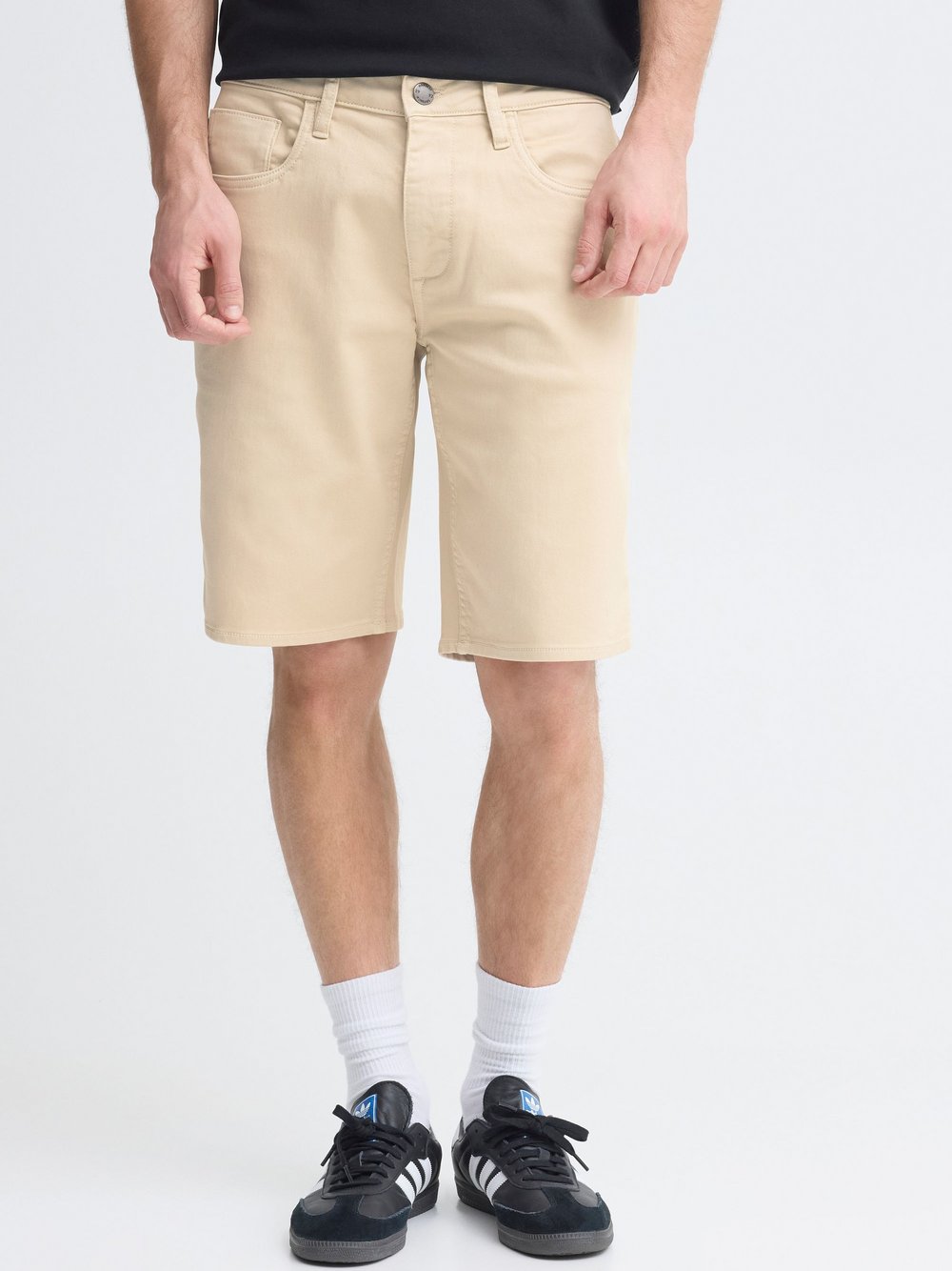 Thumbnail - BLEND Shorts Herren Baumwolle beige, XXXL