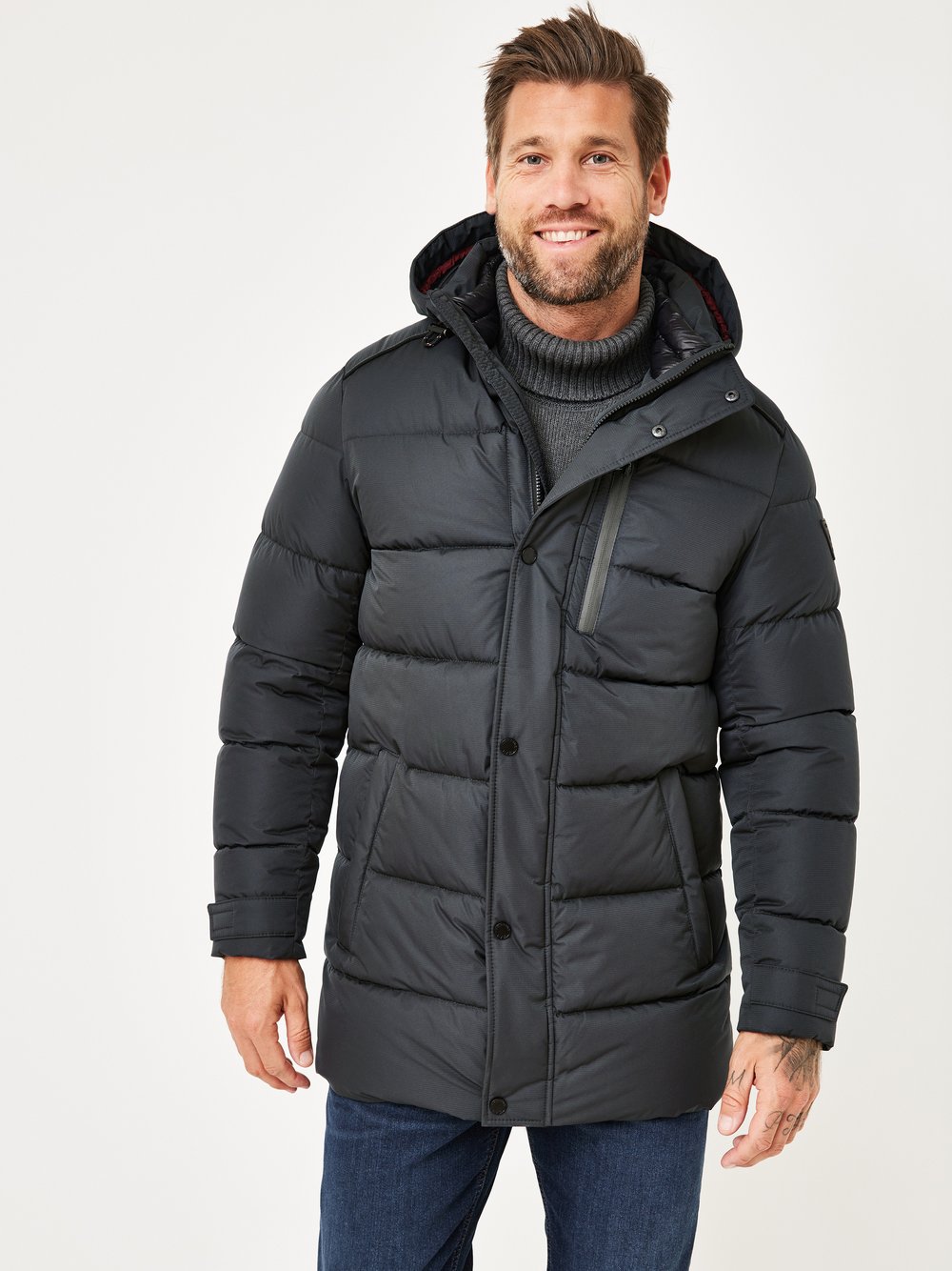 Redpoint Parka Herren schwarz, 60