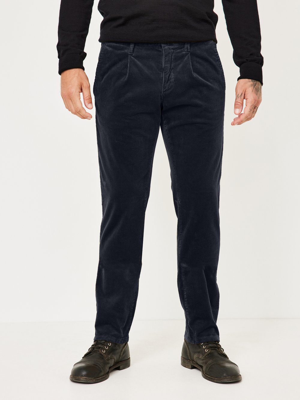 Thumbnail - Redpoint Chino Herren Baumwolle blau, 38-32