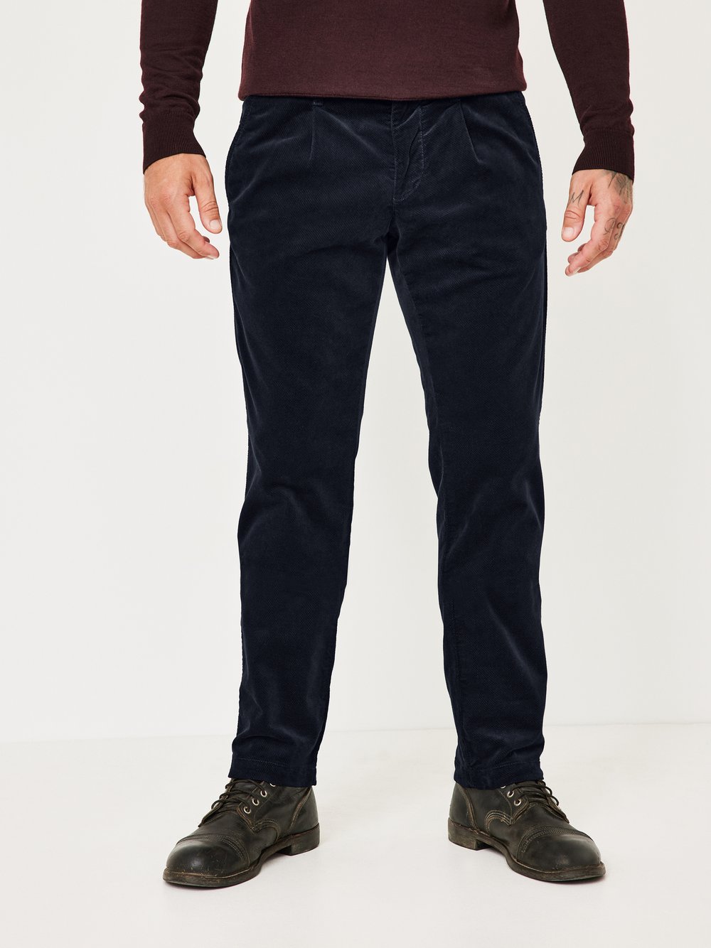 Redpoint Chino Herren Baumwolle blau, 38-32