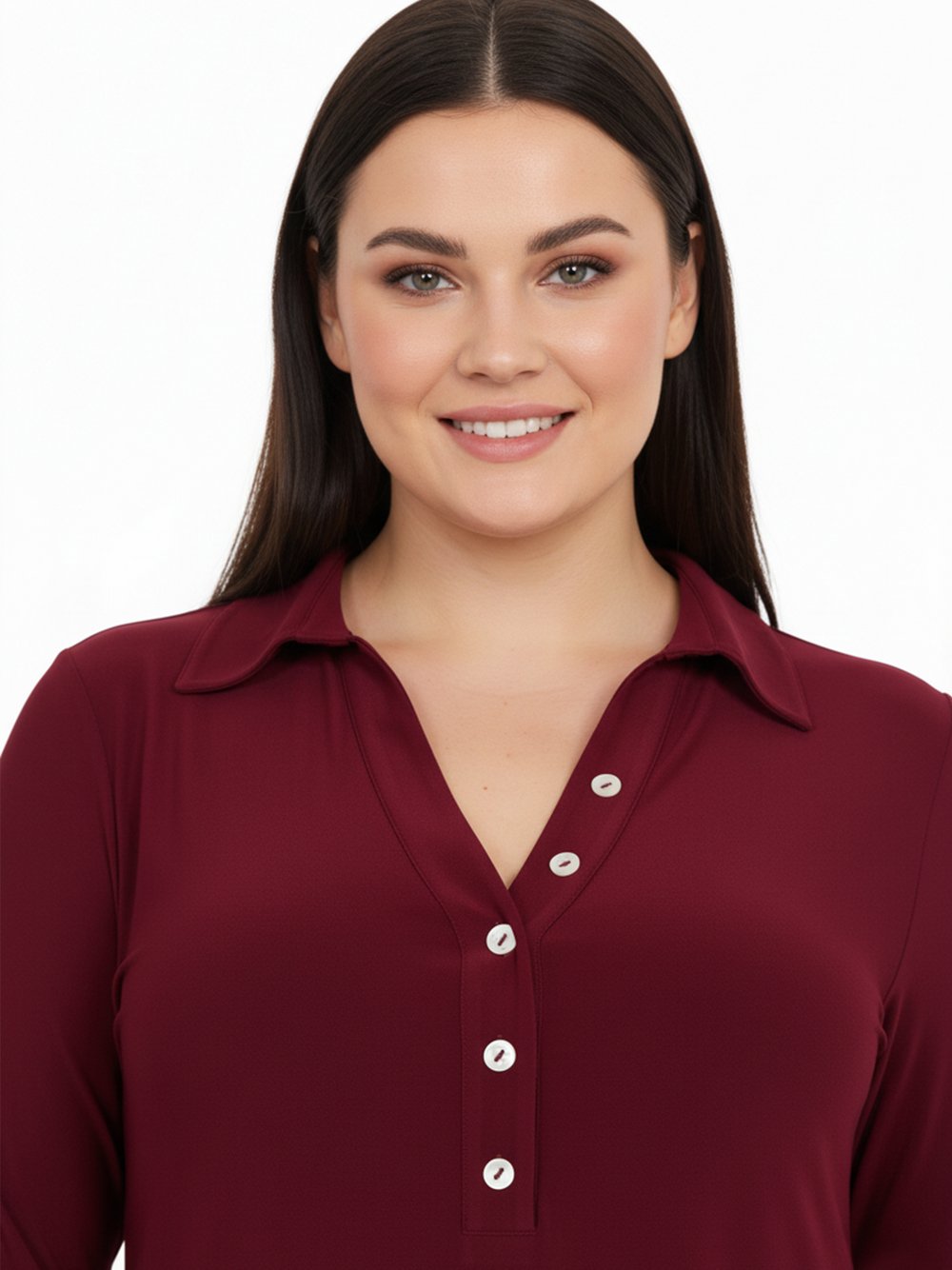 YOEK Kleid Damen rot, 38-40