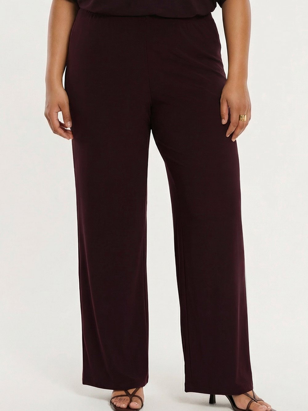 YOEK Hose Damen rot, 58-60