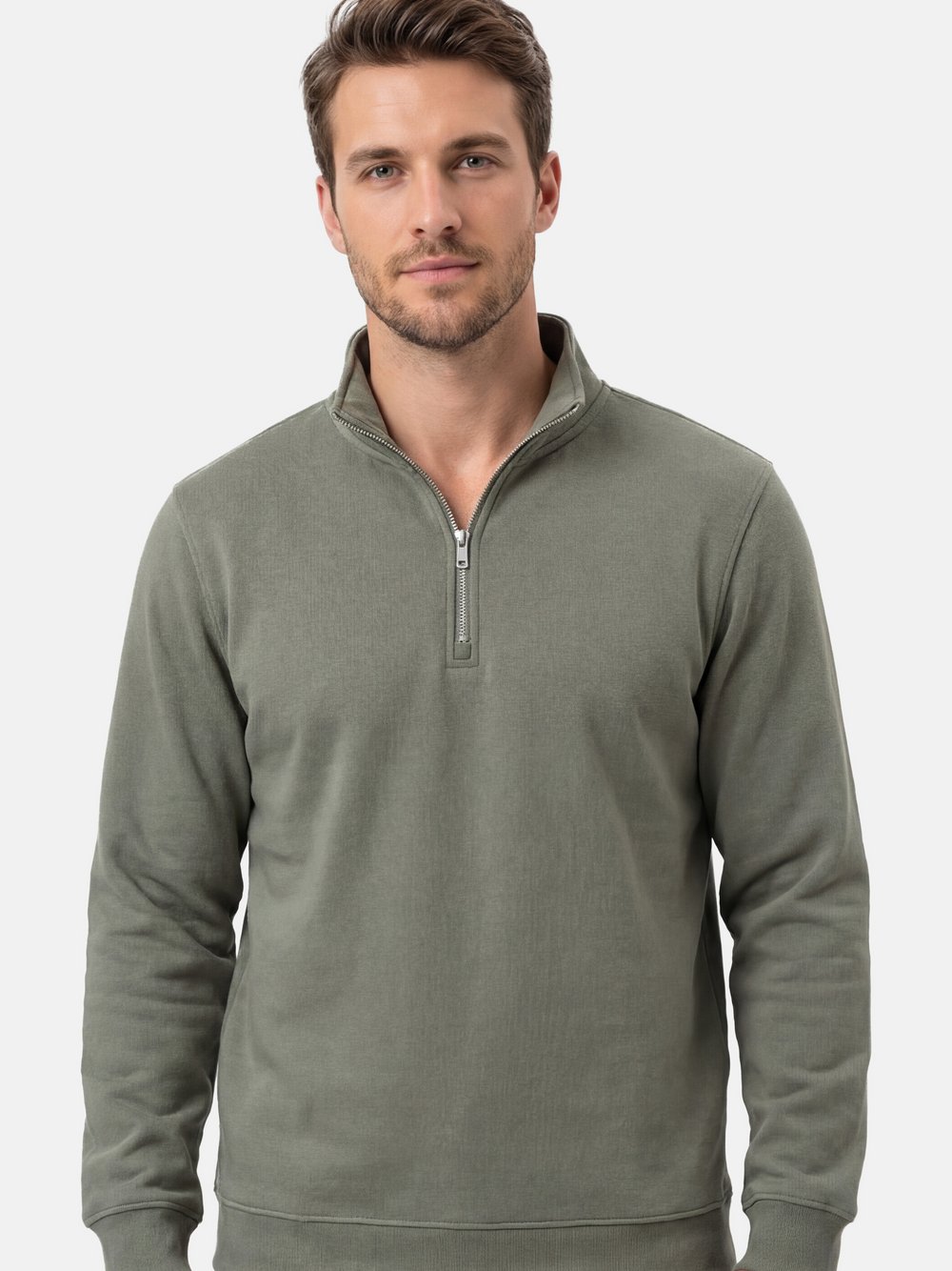 Thumbnail - Only&Sons Sweatshirt Herren Baumwolle grau, S