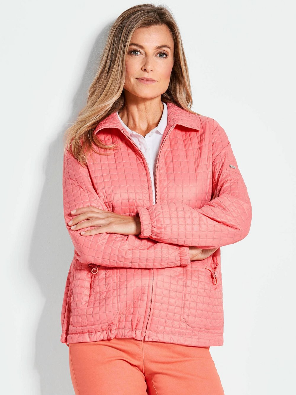 Goldner Jacken Damen Polyamid orange, 20