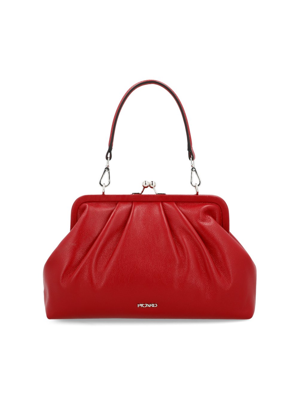 Thumbnail - PICARD Bügeltasche Damen Leder rot strukturiert, ONE SIZE
