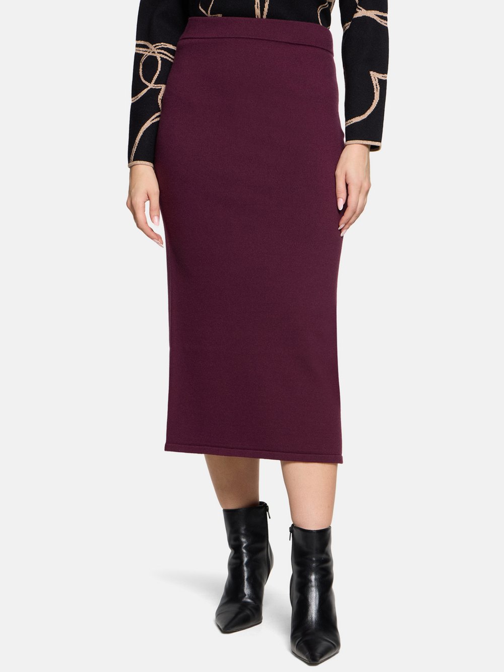 Betty Barclay Strickrock Damen Viskose lila, 44