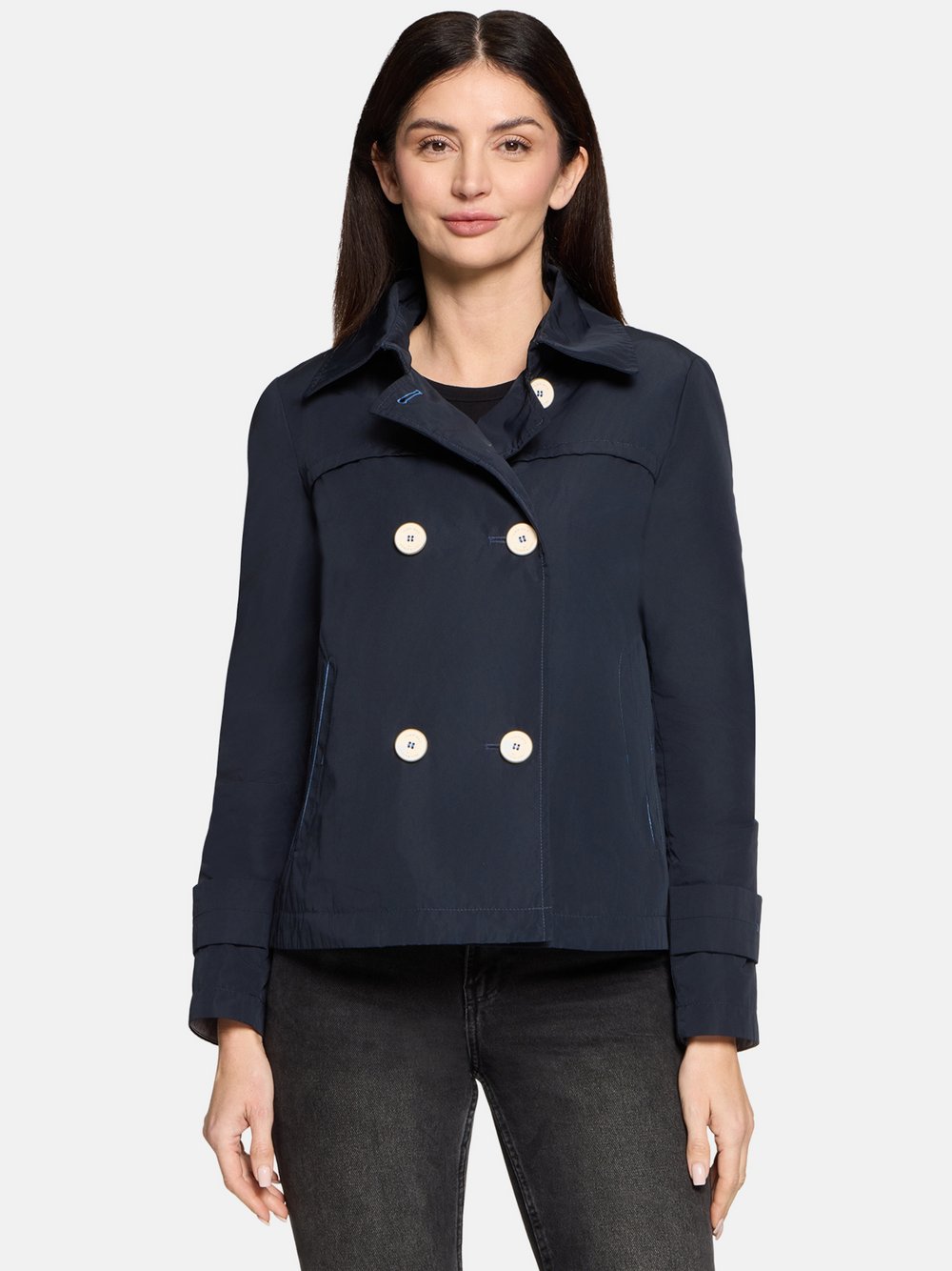 Amber & June Sommerjacke Damen blau, 46