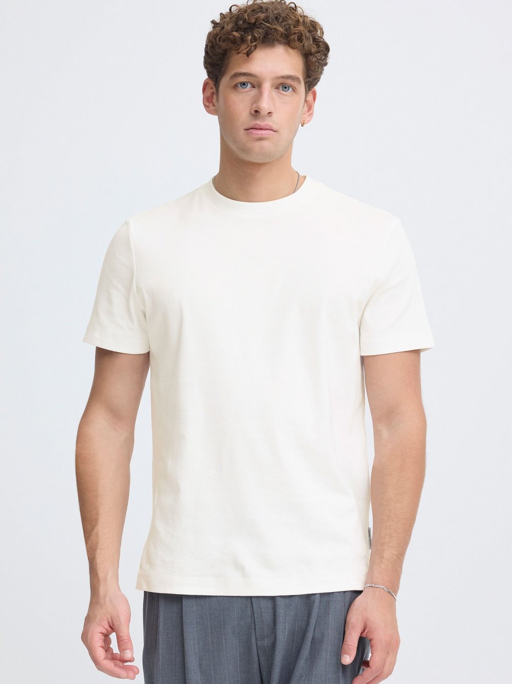 CASUAL FRIDAY T-Shirt Herren Baumwolle weiß, S