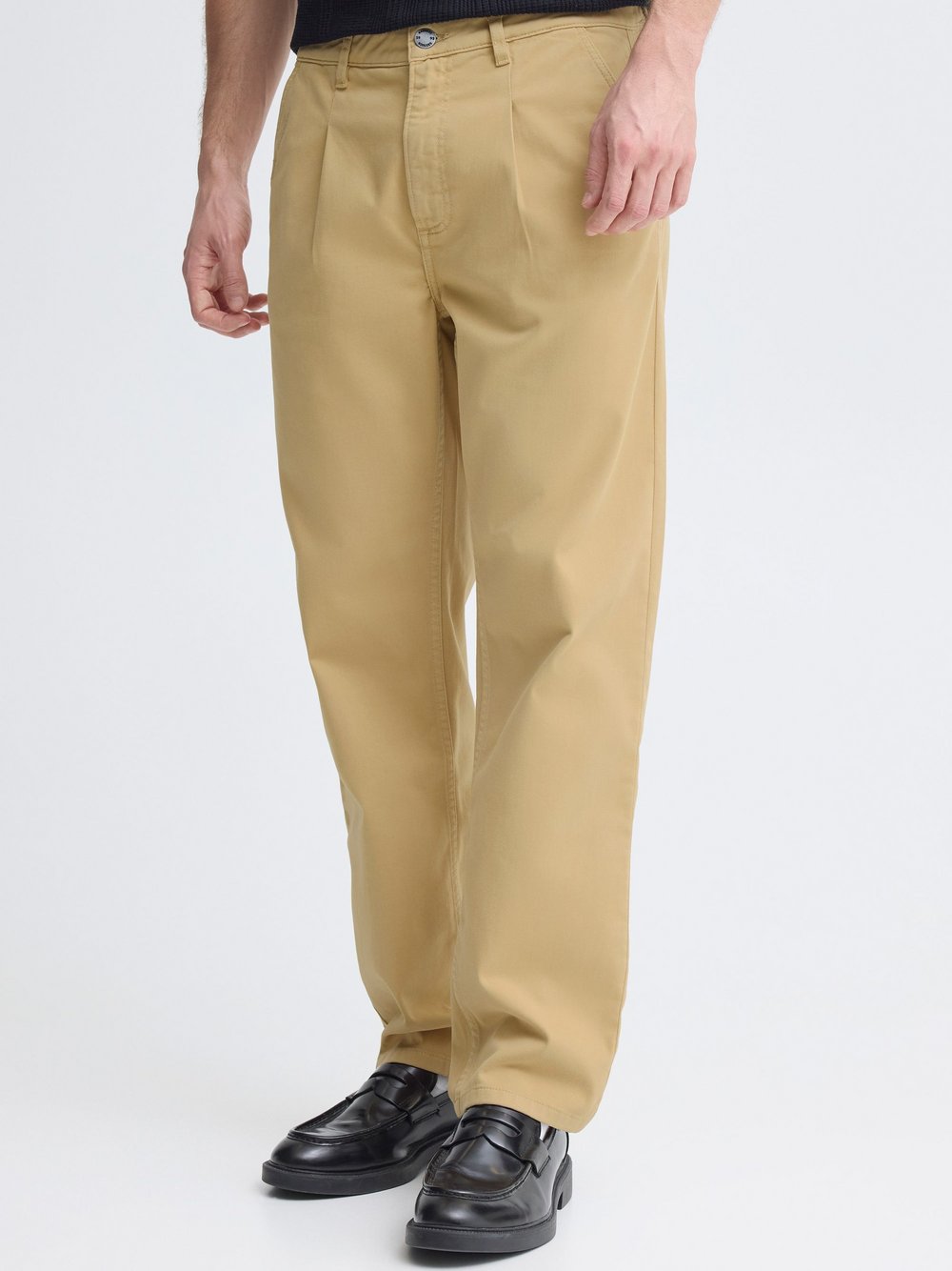 BLEND Chinohose Herren Baumwolle braun, 31-32