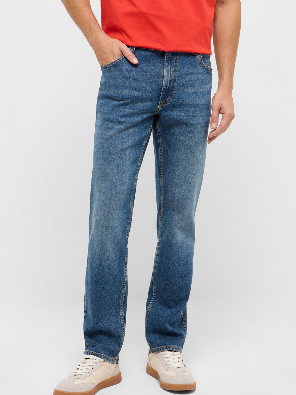 Thumbnail - Mustang Jeans Herren Baumwolle blau, 36-34