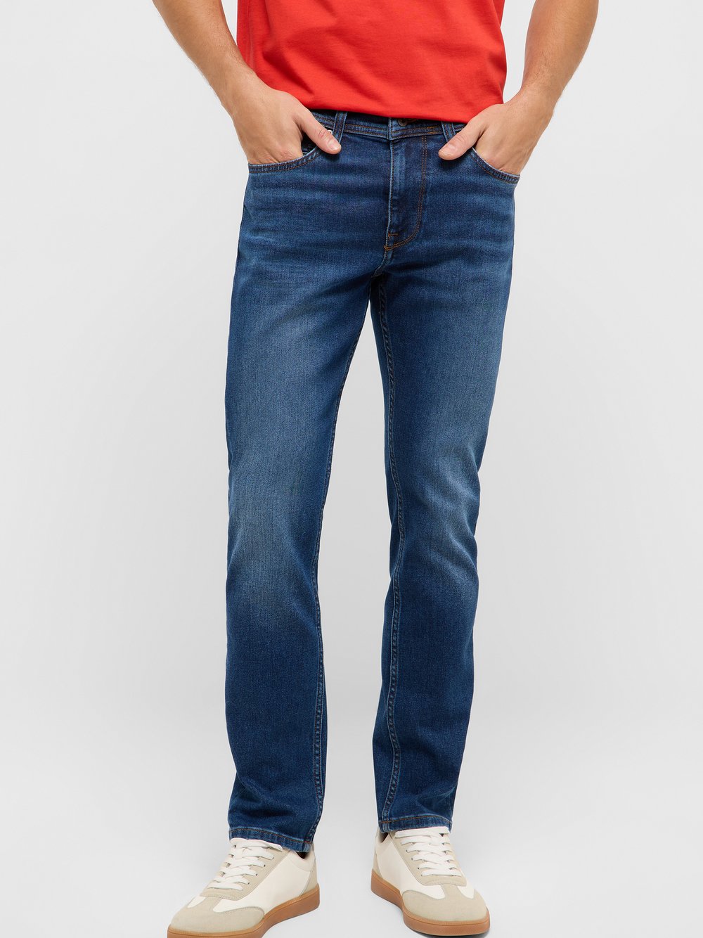 Mustang Jeans Herren Baumwolle blau, 33-34