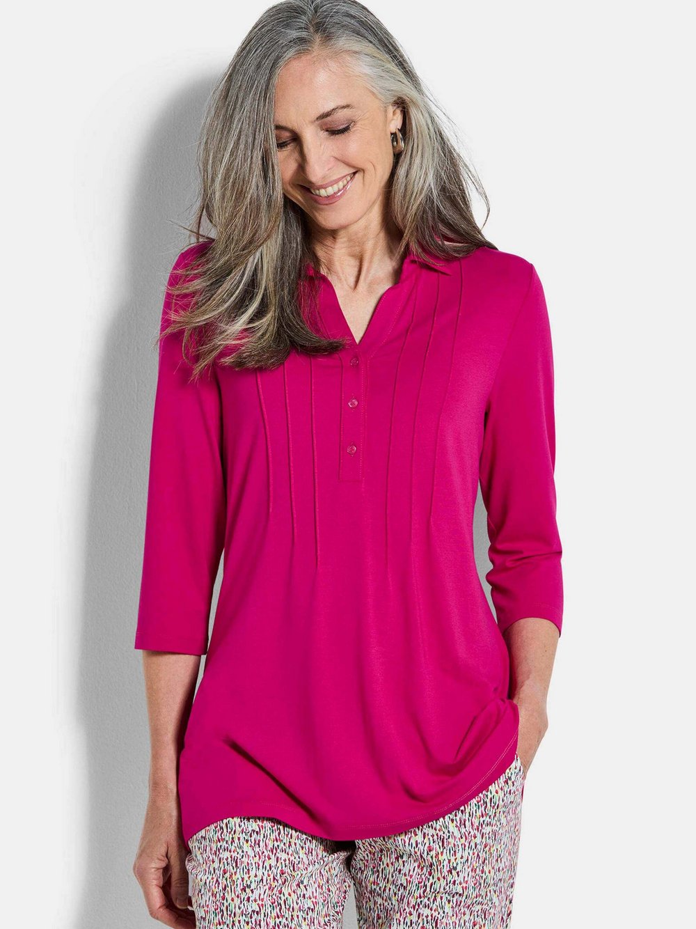Goldner Tuniken Damen Viskose pink, 40