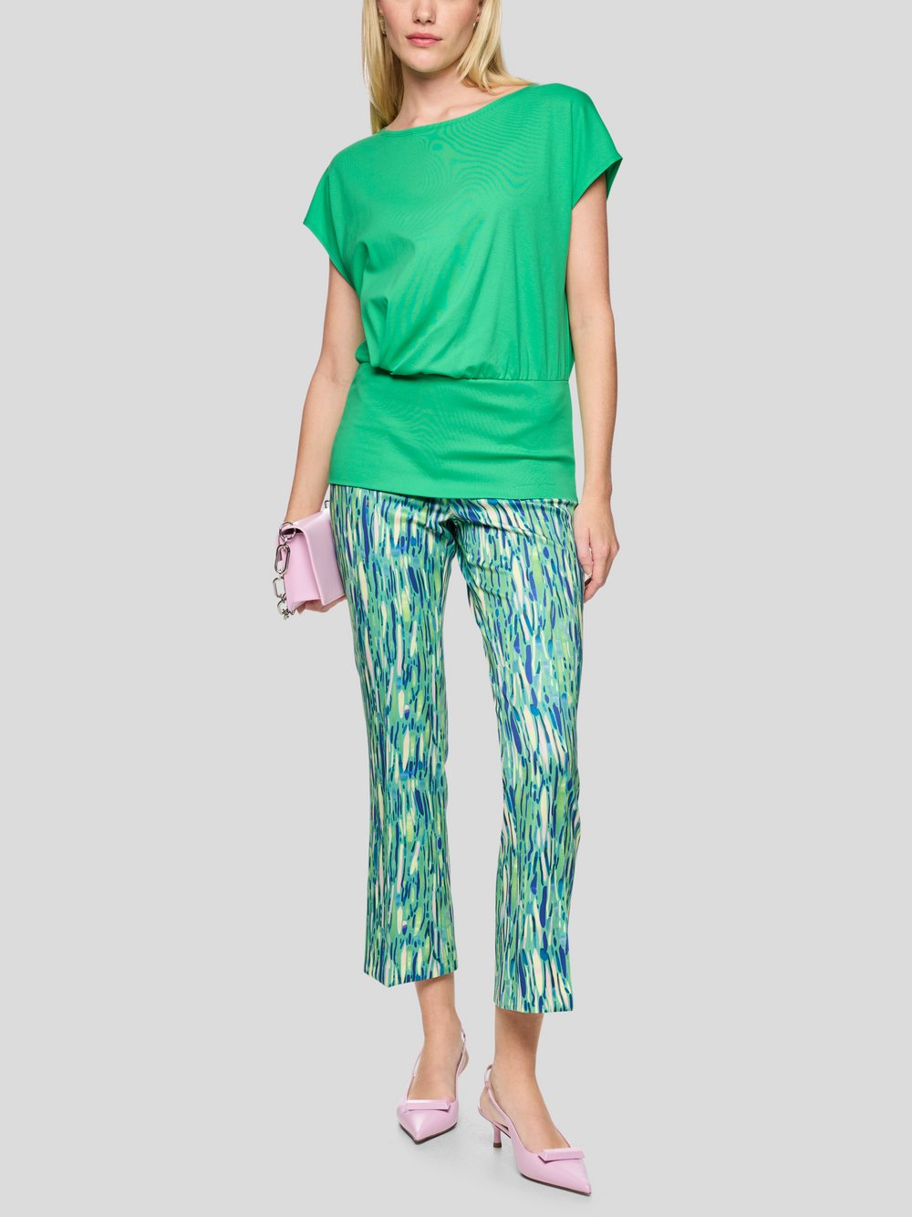 Thumbnail - Marc Cain T-Shirt Damen Baumwolle grün, 38