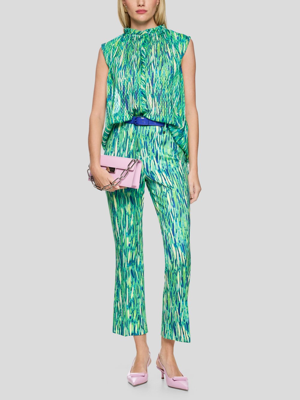 Marc Cain Top Damen grün bedruckt, 36