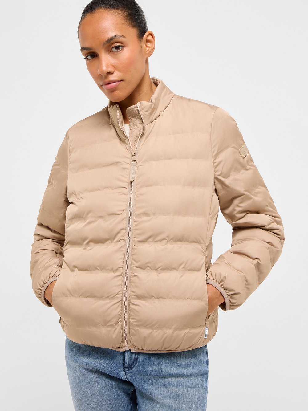 Mustang Jacke Damen beige, L