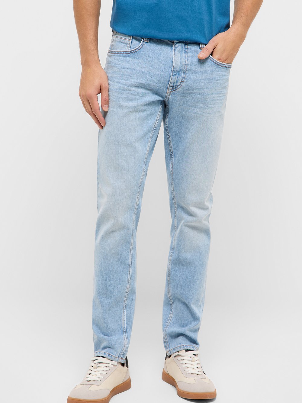 Mustang Jeans Herren Baumwolle blau, 33-34