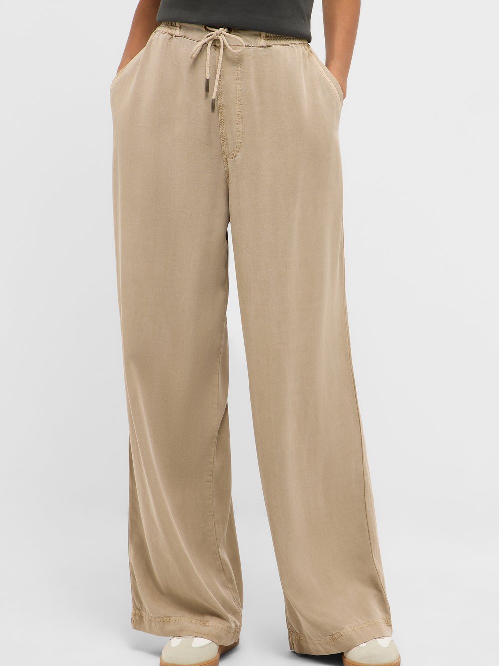 Mustang Jogginghose Damen Baumwolle beige, 44